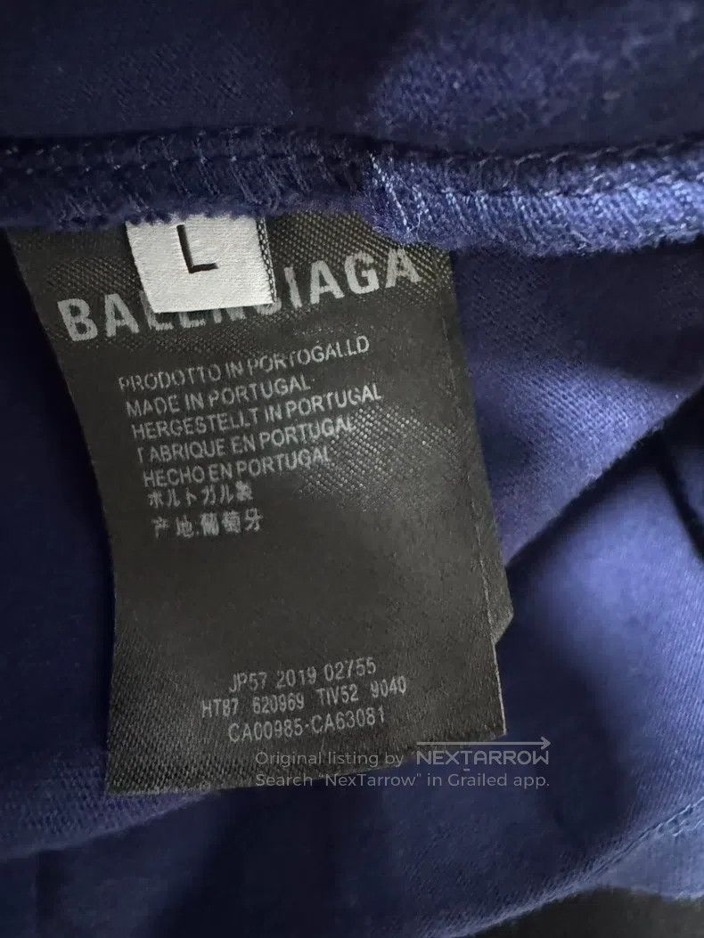 Balenciaga Balenciaga Logo letter emblem round-neck short-sleeve T-sh Size US L / EU 52-54 / 3 - 5 Thumbnail
