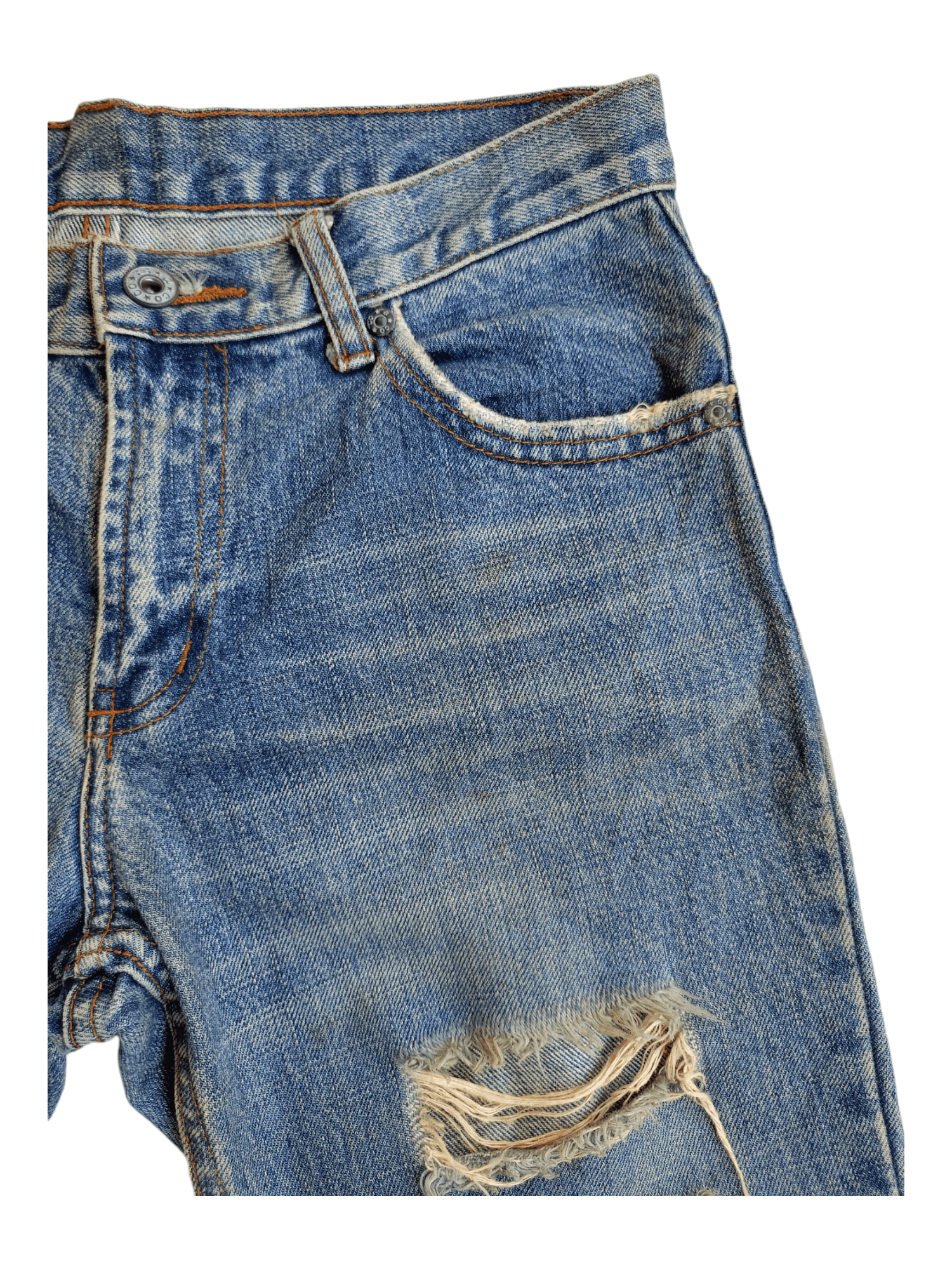 Japanese Brand × Vintage A.CO.CO Japanese Brand Distressed Vintage Streetwear Denim Size 29" - 4 Thumbnail