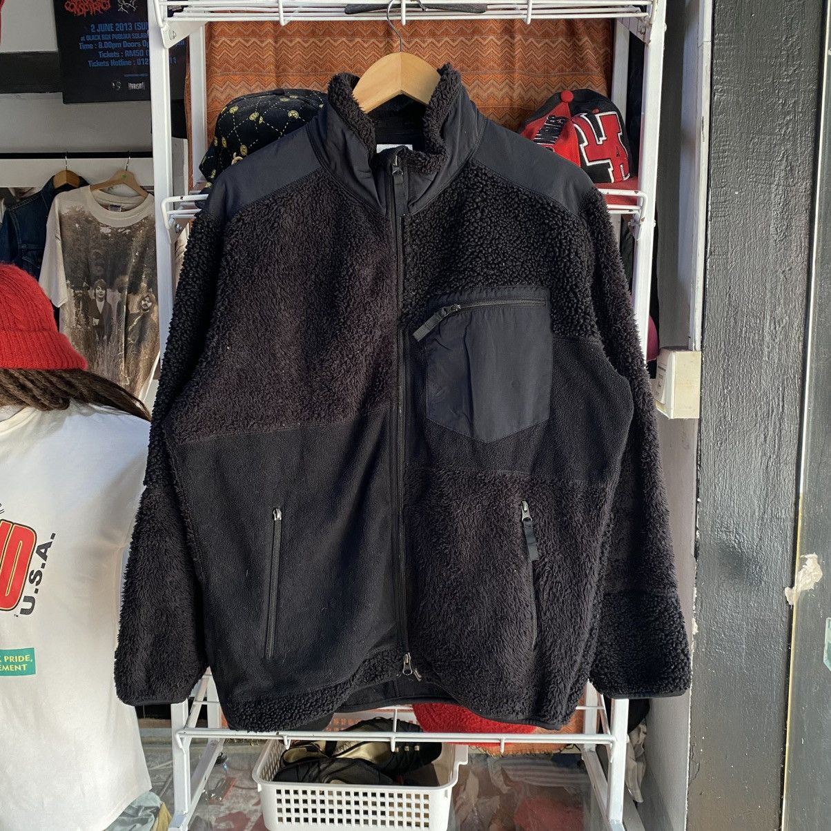 Engineered Garments × Uniqlo Engineered Garments Uniqlo Fleece Jacket Size US L / EU 52-54 / 3 - 1 Thumbnail