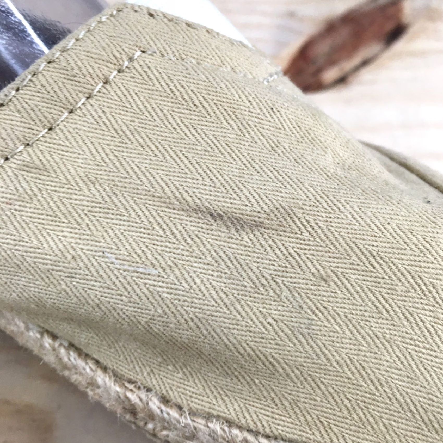 Toms TOMS Shoes Mens 8.5 Alpargata Rope Loafers Beige Canvas Casual Comfort Low Top Size M / US 6-8 / IT 42-44 - 5 Thumbnail