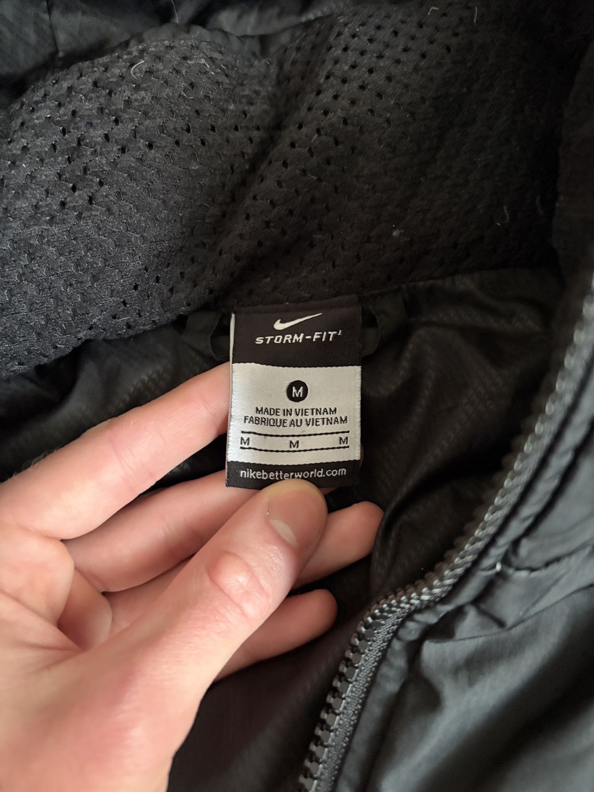Nike Nike Storm Fit Puffer Vintage Hooded Jacket Size US M / EU 48-50 / 2 - 5 Thumbnail