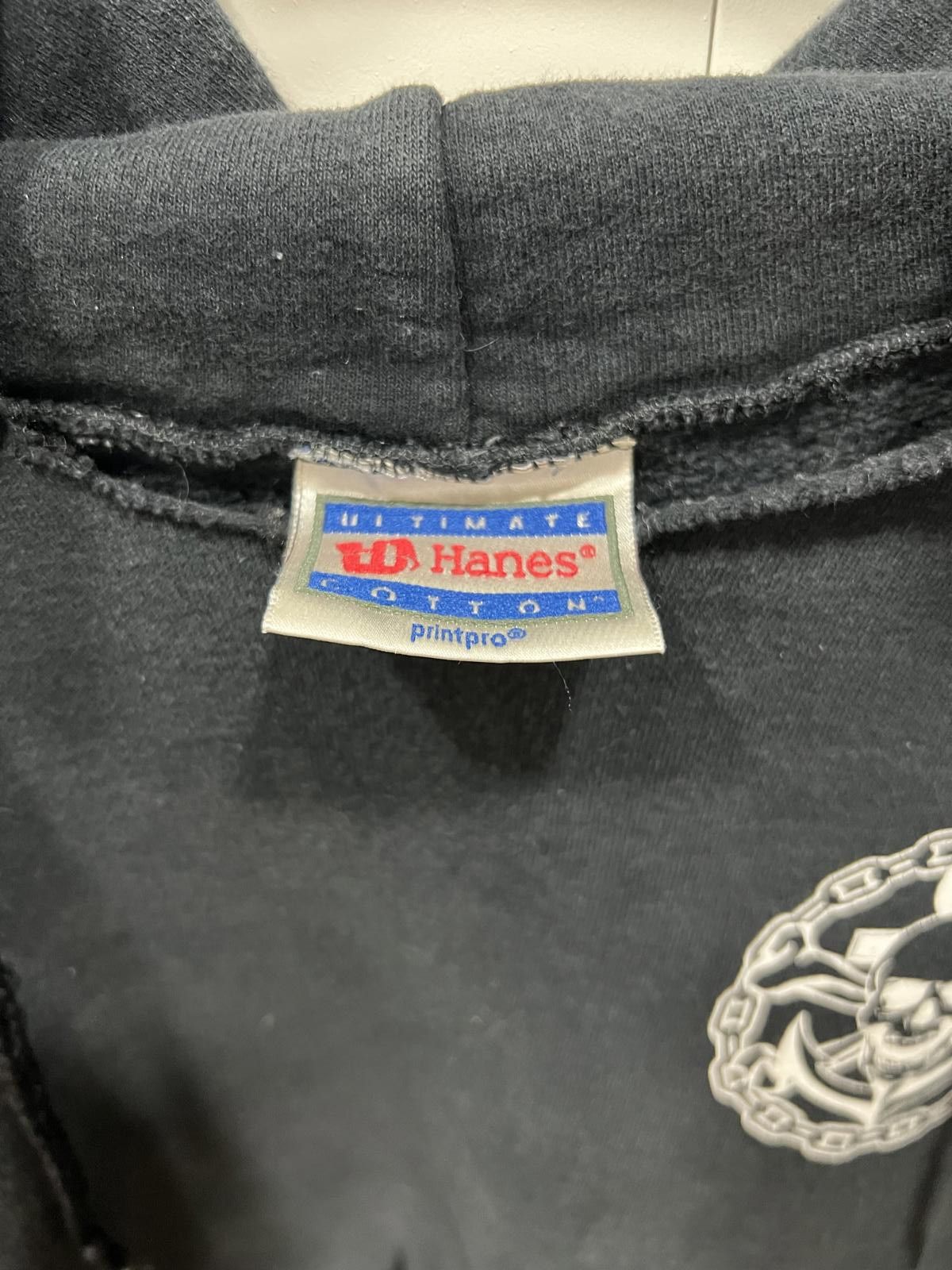 Hanes 90s Oakland Saloon Trashed Hoodie Size US M / EU 48-50 / 2 - 3 Thumbnail