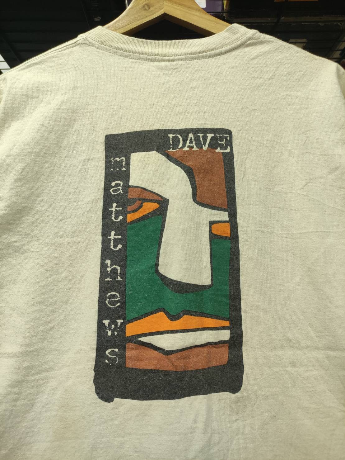 Band Tees Vtg 00's Dave Matthews Band " Some Devil " Art T-Shirt Size US L / EU 52-54 / 3 - 8 Thumbnail