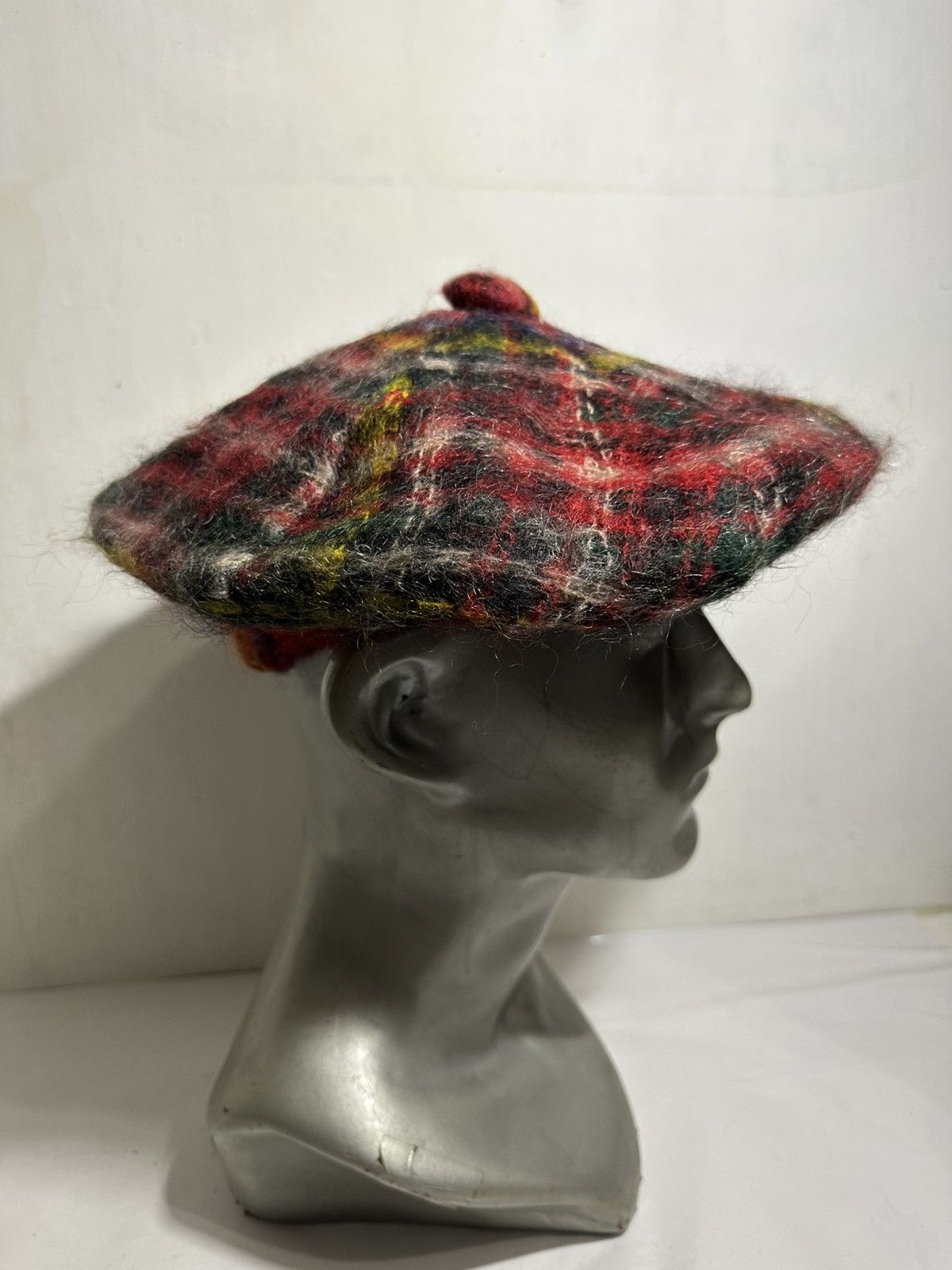 Designer A Wellwood Product Checkered Beret Hats Size ONE SIZE - 4 Thumbnail
