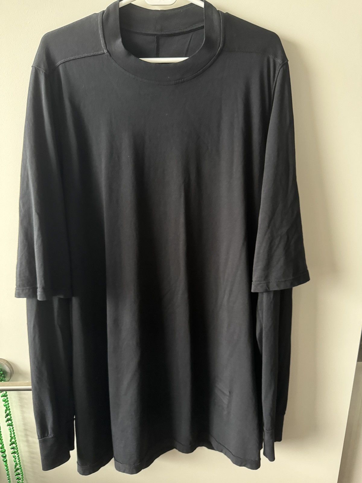 Rick Owens Drkshdw Rick Owens DRKSHDW Hustler Layered Long Sleeve T-shirt Size US L / EU 52-54 / 3 - 1 Thumbnail