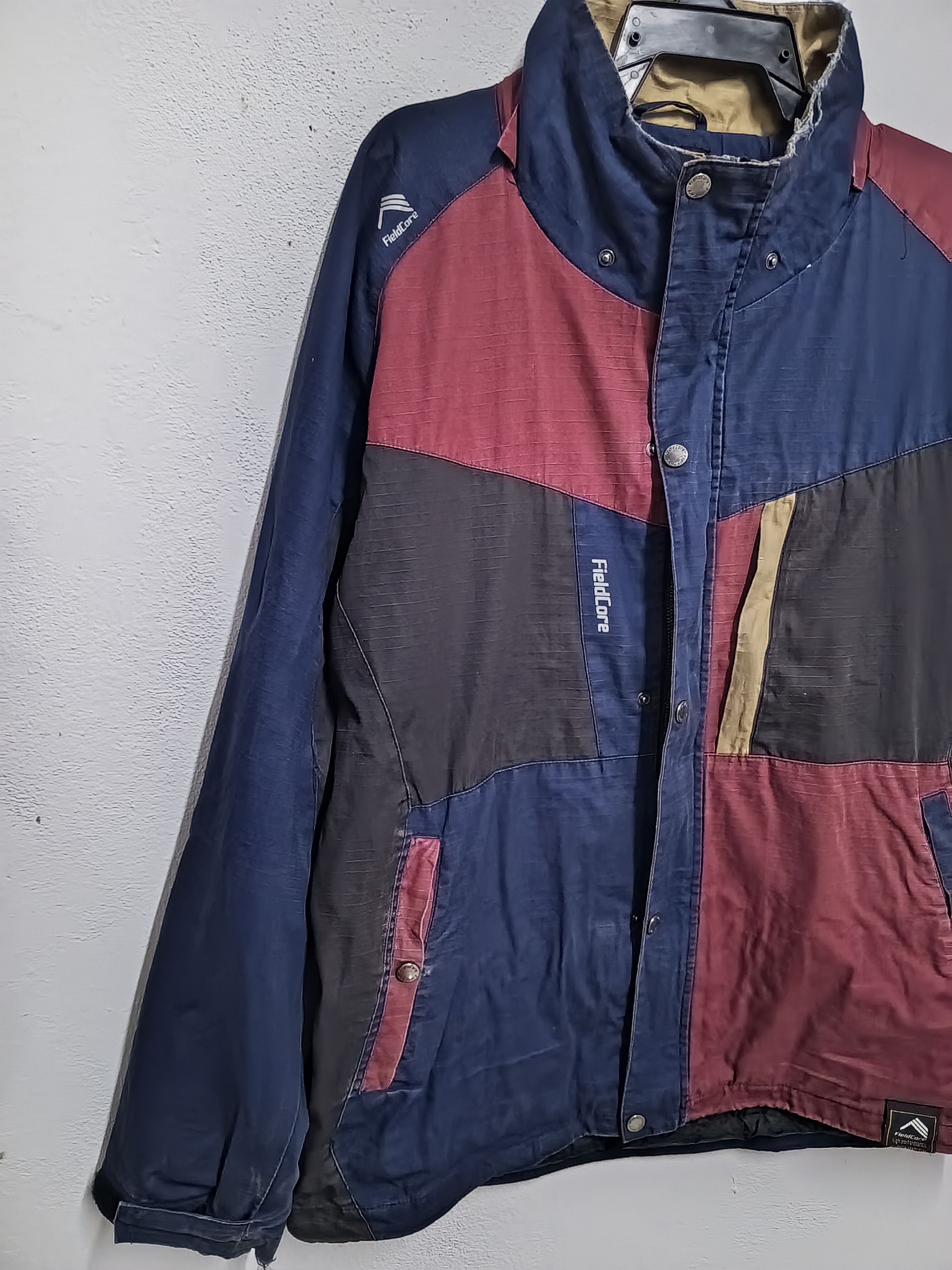 Japanese Brand { fieldcore multicolor jacket } Size US XL / EU 56 / 4 - 4 Thumbnail
