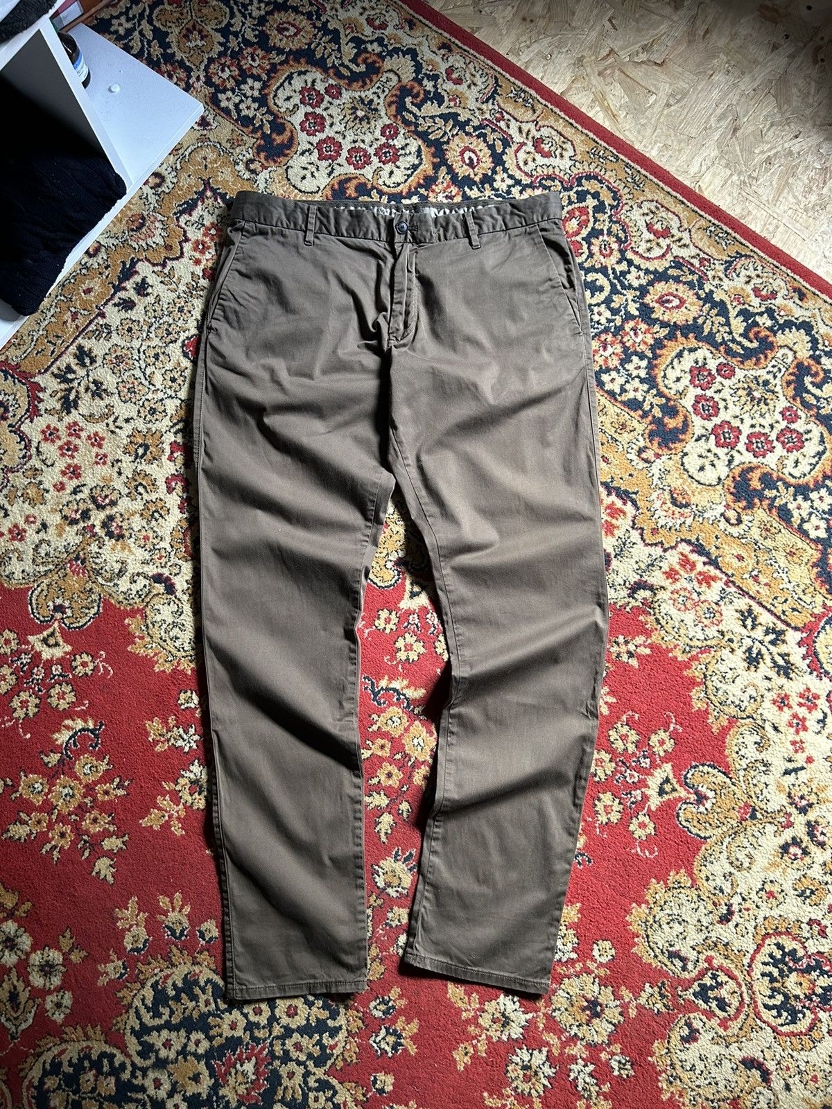 Emporio Armani Vintage emporio armani rare pants metal logo Size US 34 / EU 50 - 6 Thumbnail