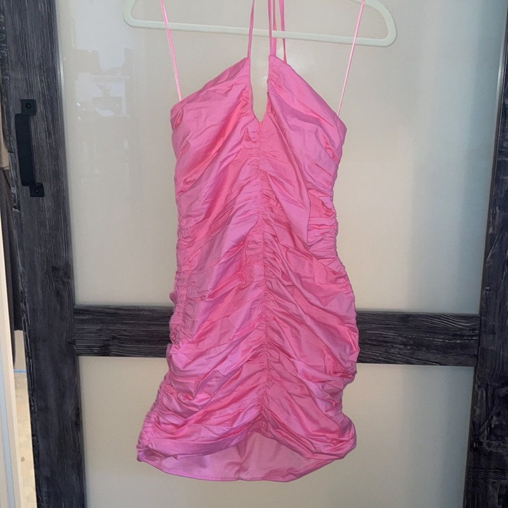 Other NWT WAYF halter ruched mini dress Size S / US 4 / IT 40 - 4 Thumbnail