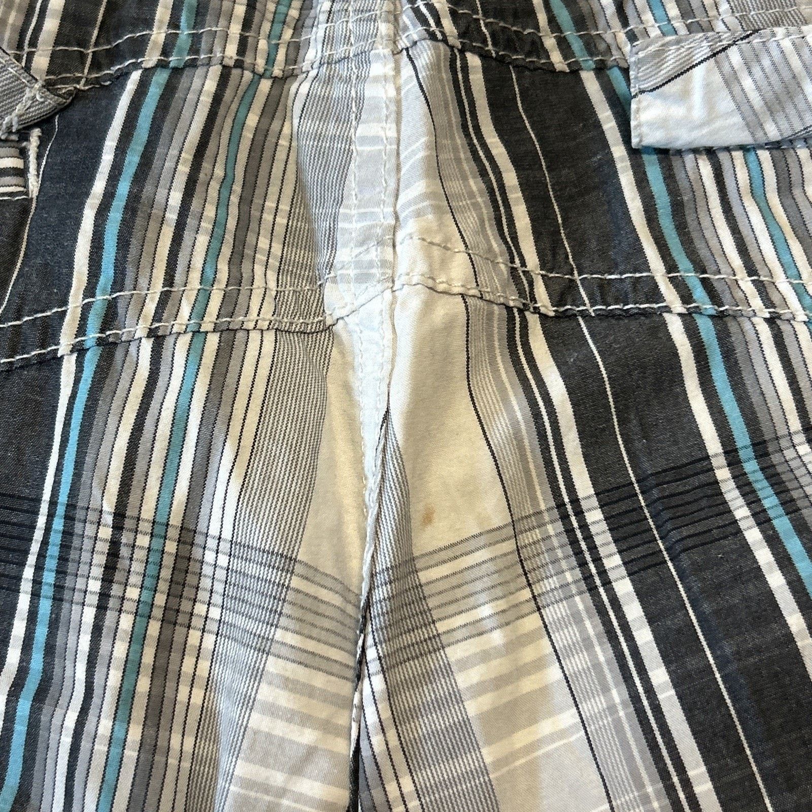 Anchor Blue Y2k 2000s Anchor Blue Plaid Shorts Men 32 90s Retro Hawaiian Size US 32 / EU 48 - 4 Thumbnail