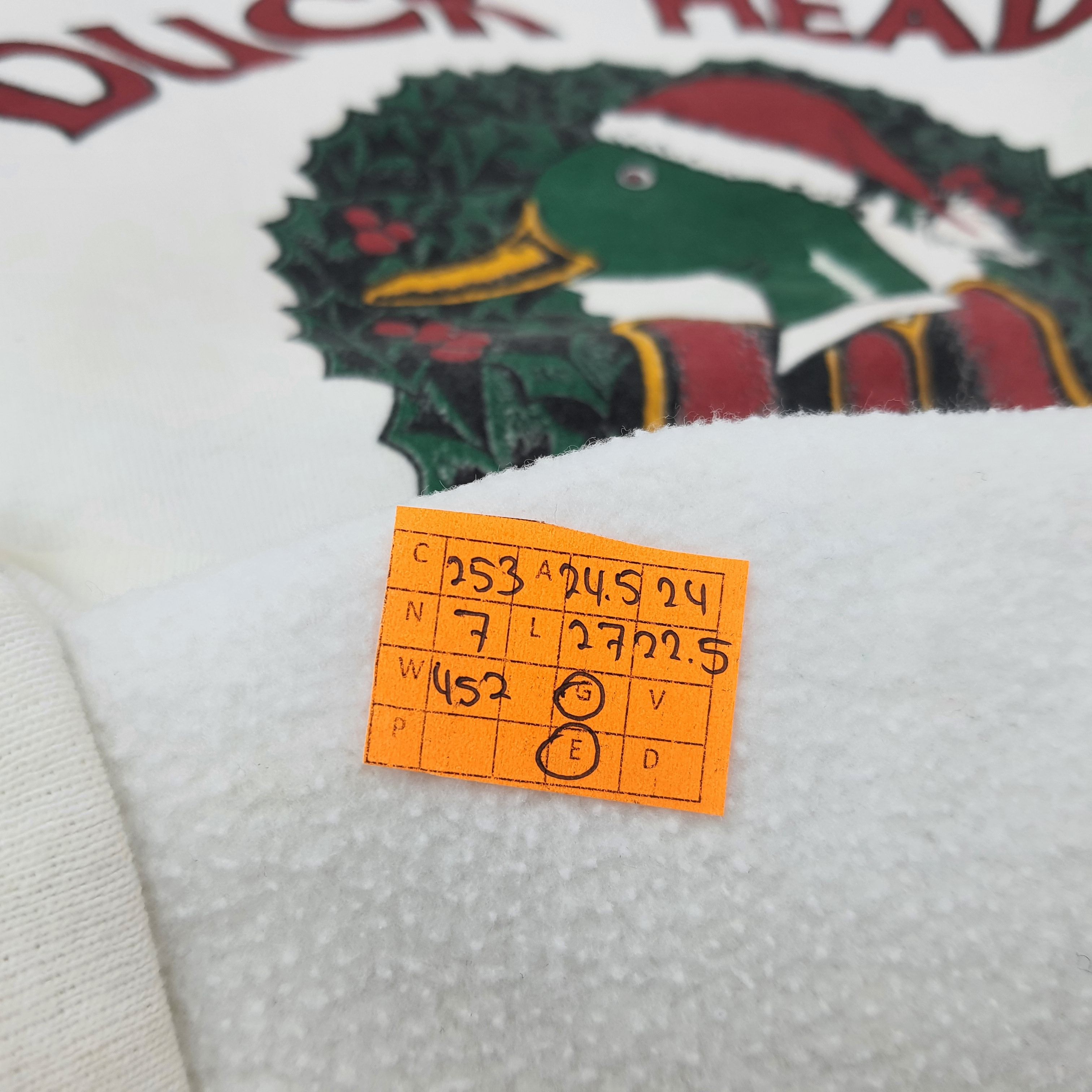 Duck Head Vintage Duck Head Christmas Winters Tale Sweatshirt C253N7 Size US L / EU 52-54 / 3 - 6 Thumbnail