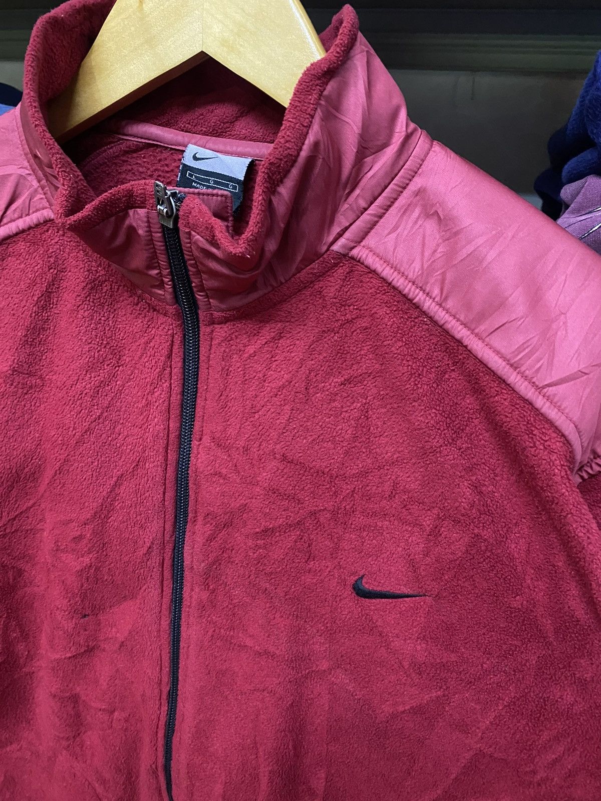 Nike × Nike ACG × Vintage Vintage Nike fleece sweater Size US XL / EU 56 / 4 - 2 Thumbnail