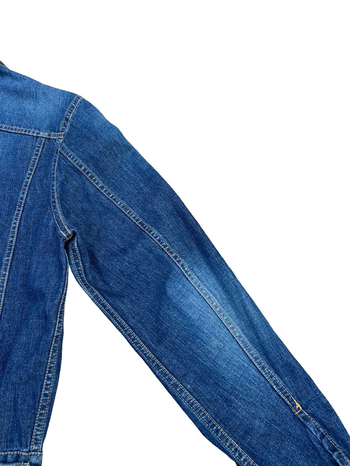 CABANE de ZUCCa Cabane de Zucca Japan Button Zip Denim Trucker Jacket Size US S / EU 44-46 / 1 - 19 Thumbnail