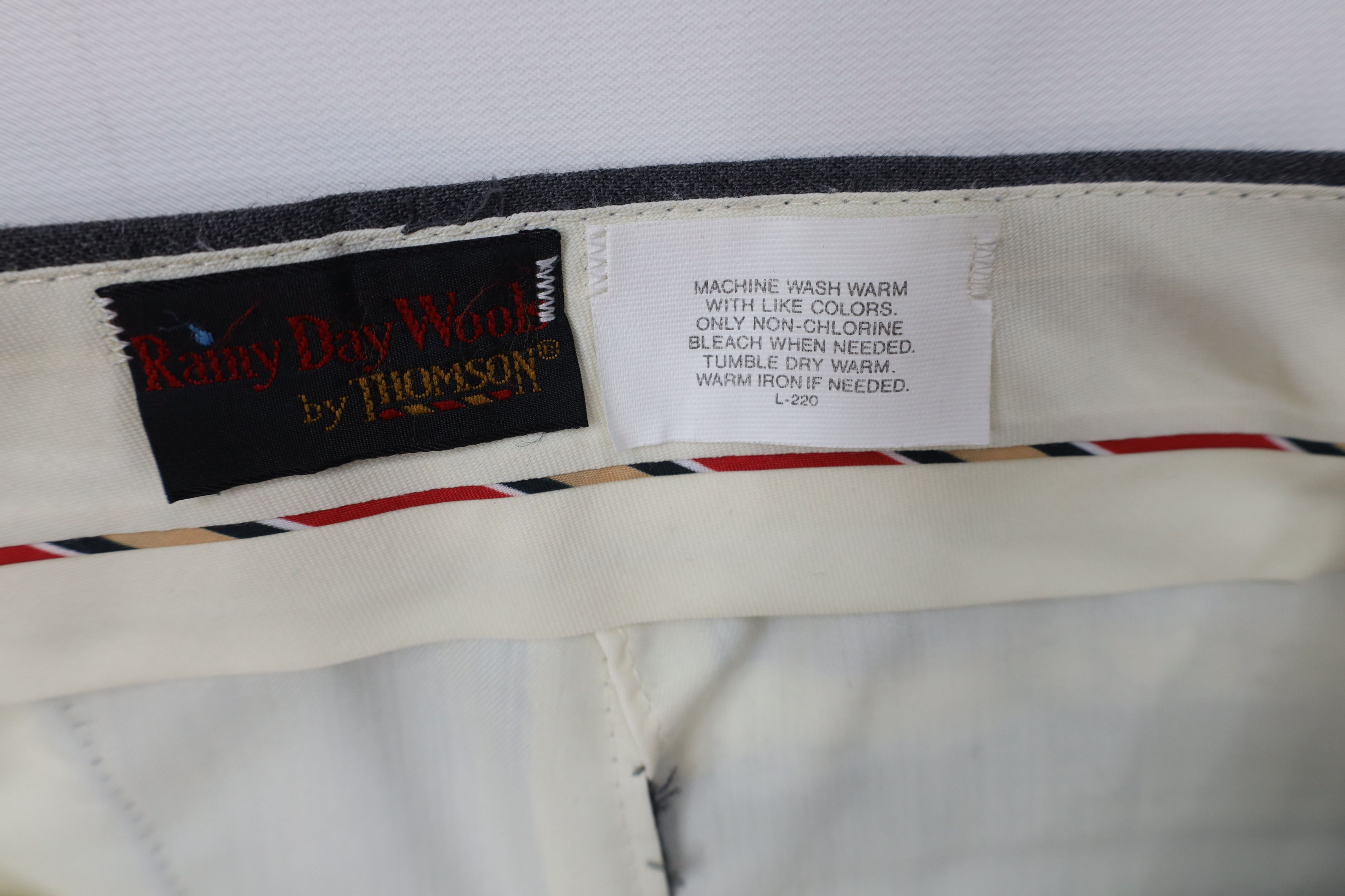 Vintage Vintage 70s Streetwear Flared Wide Leg Chino Pants Gray USA Size US 36 / EU 52 - 6 Thumbnail