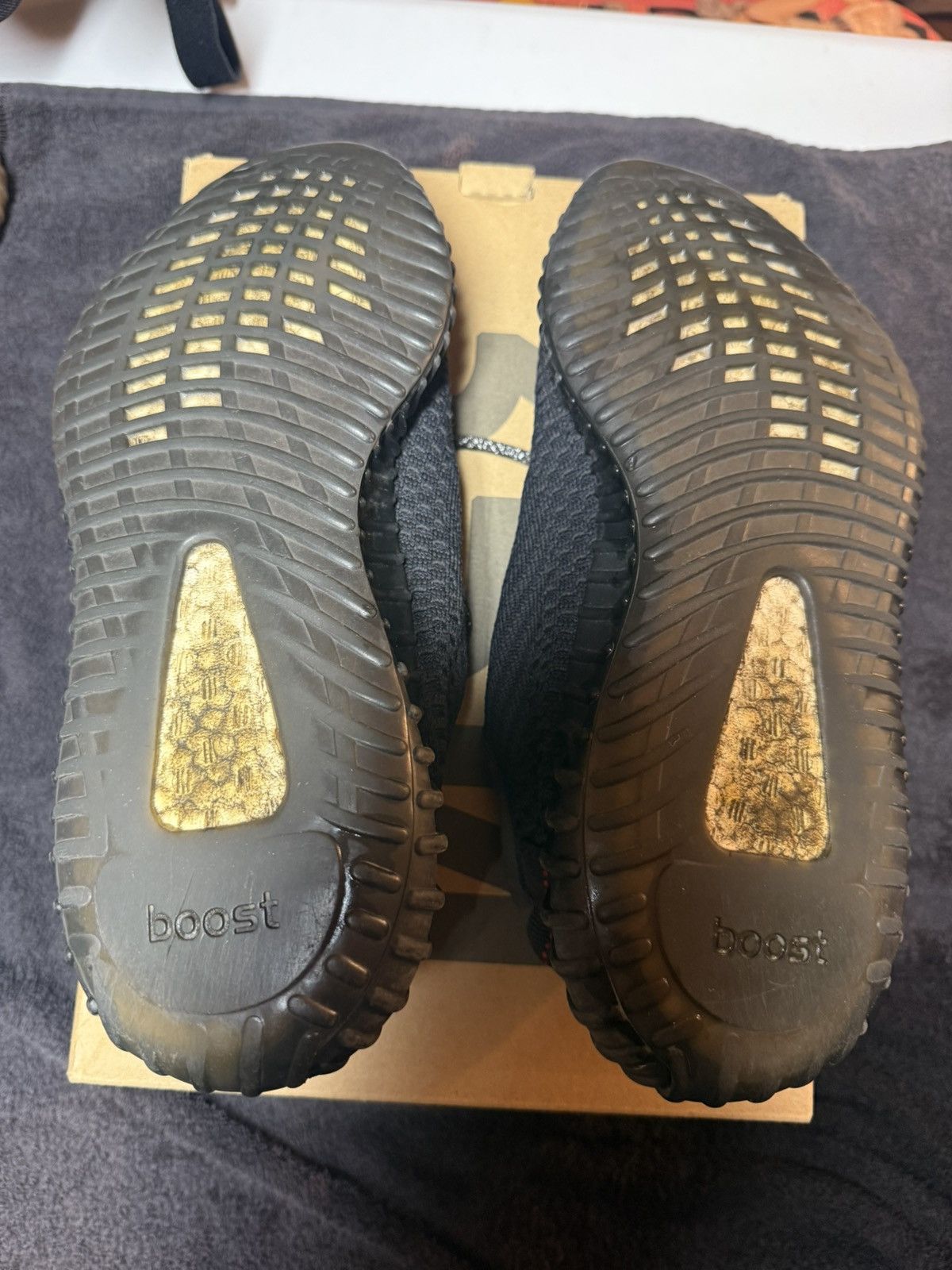 Adidas × Kanye West Adidas yeezy boost 350 v2 BLACK Size US 10.5 / EU 43-44 - 11 Thumbnail