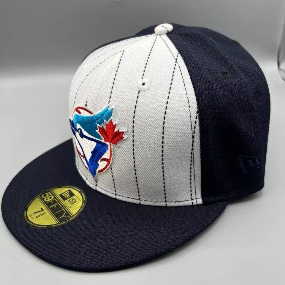 Toronto Blue Jays Hat Men 7 5/8 59Fifty New Era Fitted Cap