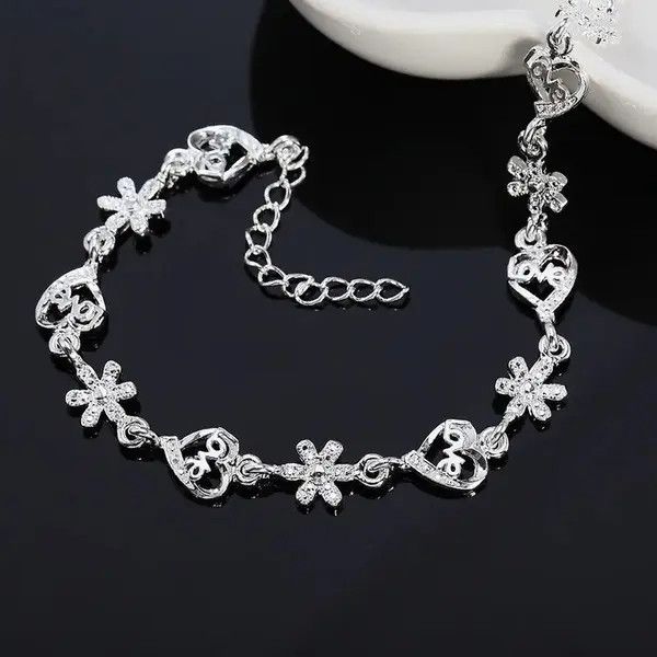 Jewelry × Sterling Silver Hot fine 925 sterling silver Bracelet Size ONE SIZE - 2 Thumbnail