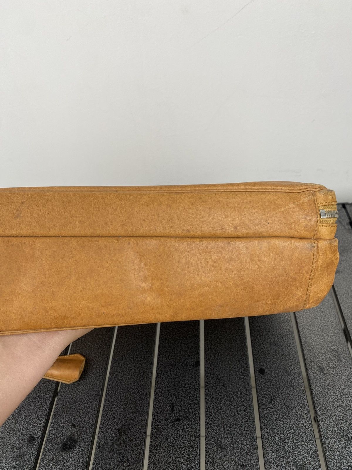 Porter 2000's Porter Patina Leather Briefcase Bag Size ONE SIZE - 21 Thumbnail