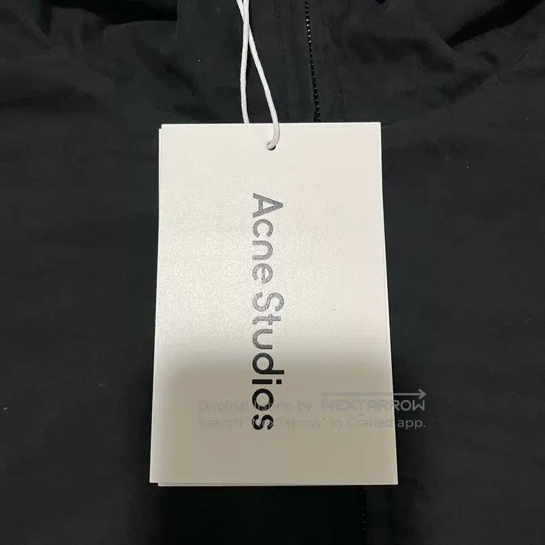 Acne Studios Acne Studios Black 1996 distressed lettering print coach j Size US L / EU 52-54 / 3 - 5 Thumbnail