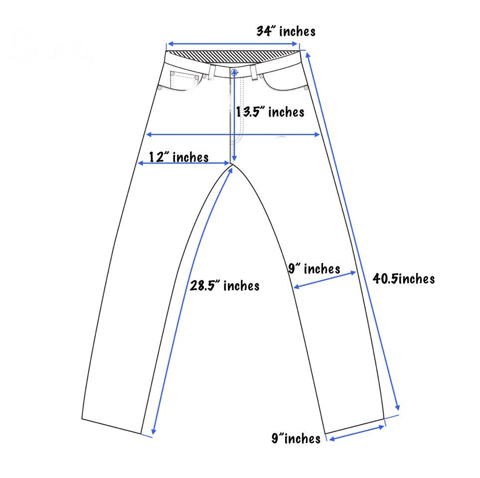 Beauty Beast × If Six Was Nine × Le Grande Bleu (L.G.B.) Resurrection Double Waist Low Pocket Multicolour Slubby Size US 34 / EU 50 - 18 Thumbnail