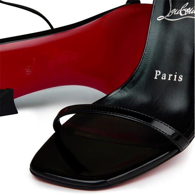 Christian Louboutin Condora 80mm Leather Sandals Size US 8 / IT 38 - 6 Thumbnail