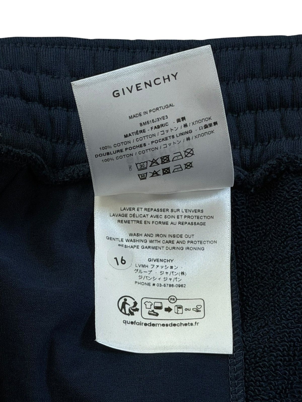 Givenchy Givenchy Paris Logo Navy Blue Sweatshorts Size US 40 / EU 56 - 6 Thumbnail