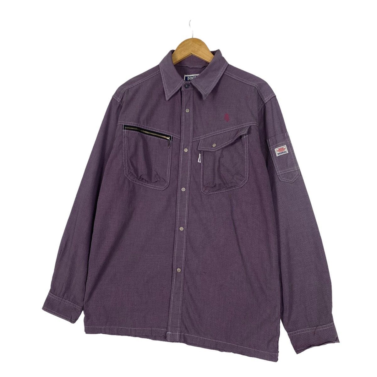 Japanese Brand Vintage DOGMAN Comfortable Workwear Size US M / EU 48-50 / 2 - 2 Thumbnail
