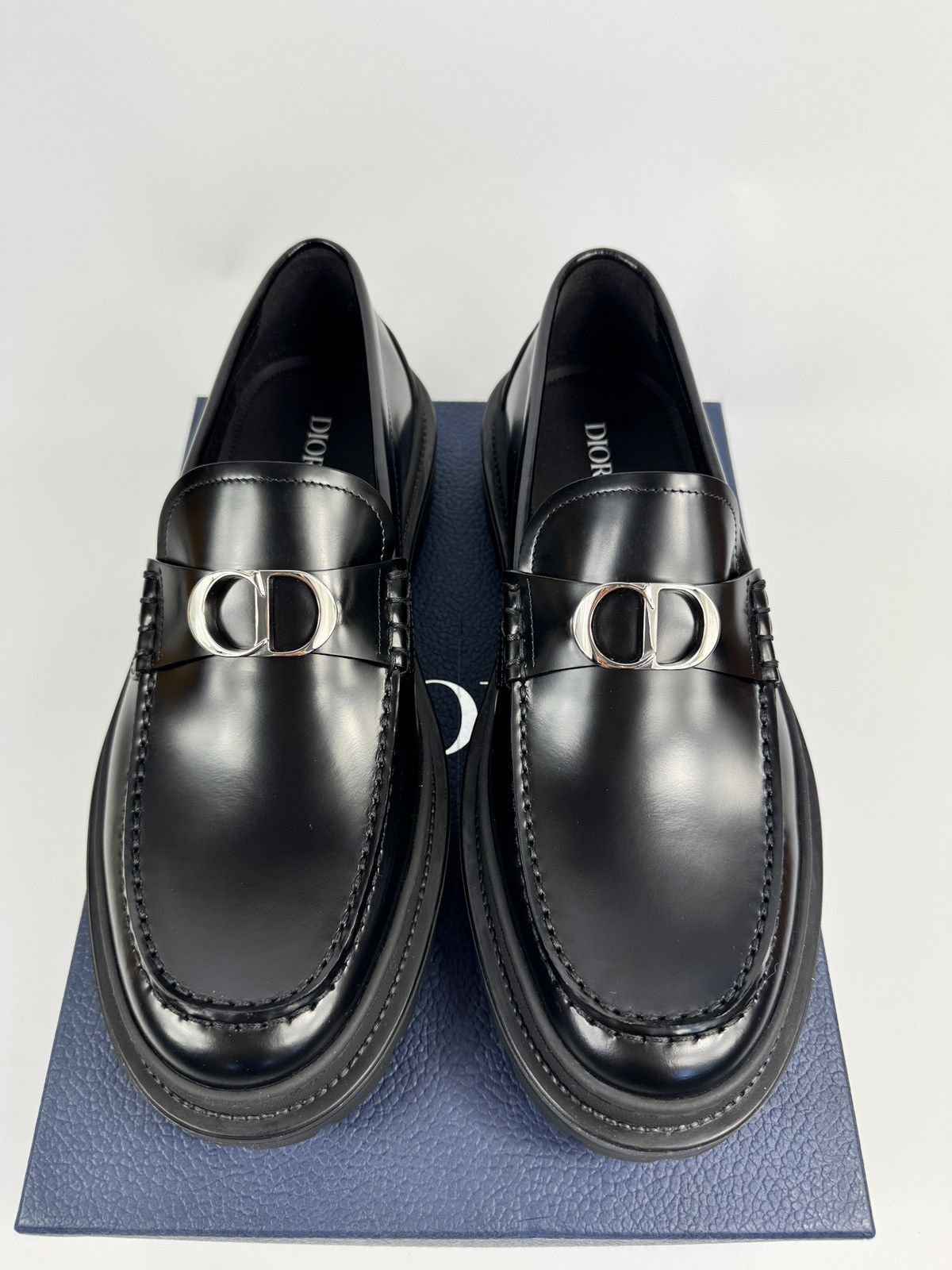 Dior CD LOAFERS POLISHED CALFSKIN Size US 12 / EU 45 - 2 Thumbnail