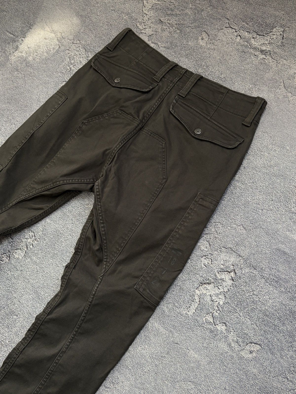 G-Star G-Star RAW Flight Cargo 3D Skinny Pants 32/32 Black Tactical Size US 32 / EU 48 - 15 Thumbnail
