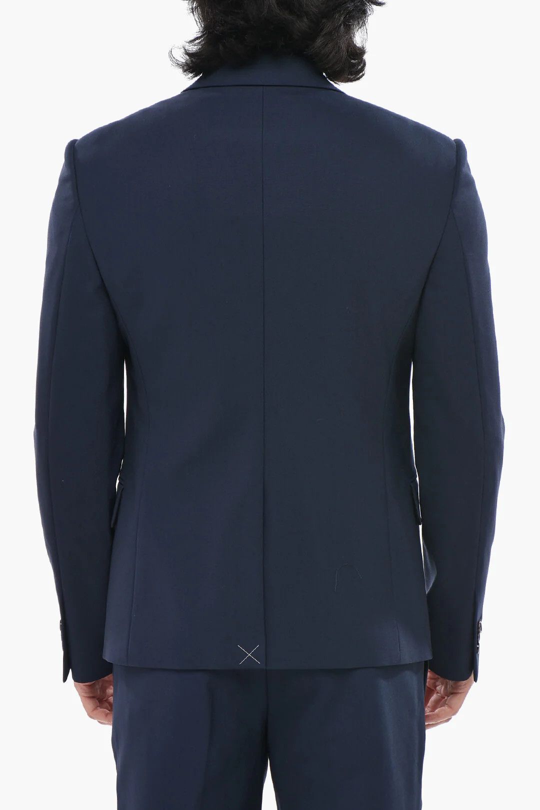 Off-White og1mm0426 Wool-Tech Blazer in Blue Size US M / EU 48-50 / 2 - 2 Thumbnail