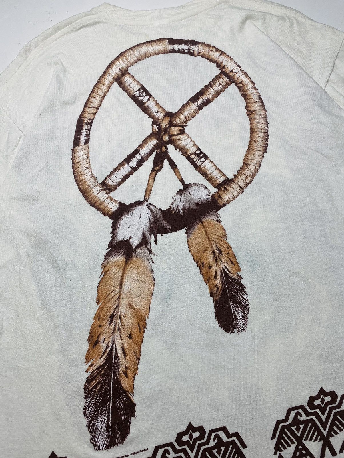 If Six Was Nine 1999 GOA Style Native Wolf Girl - Oneita T-Shirt Size US M / EU 48-50 / 2 - 7 Thumbnail