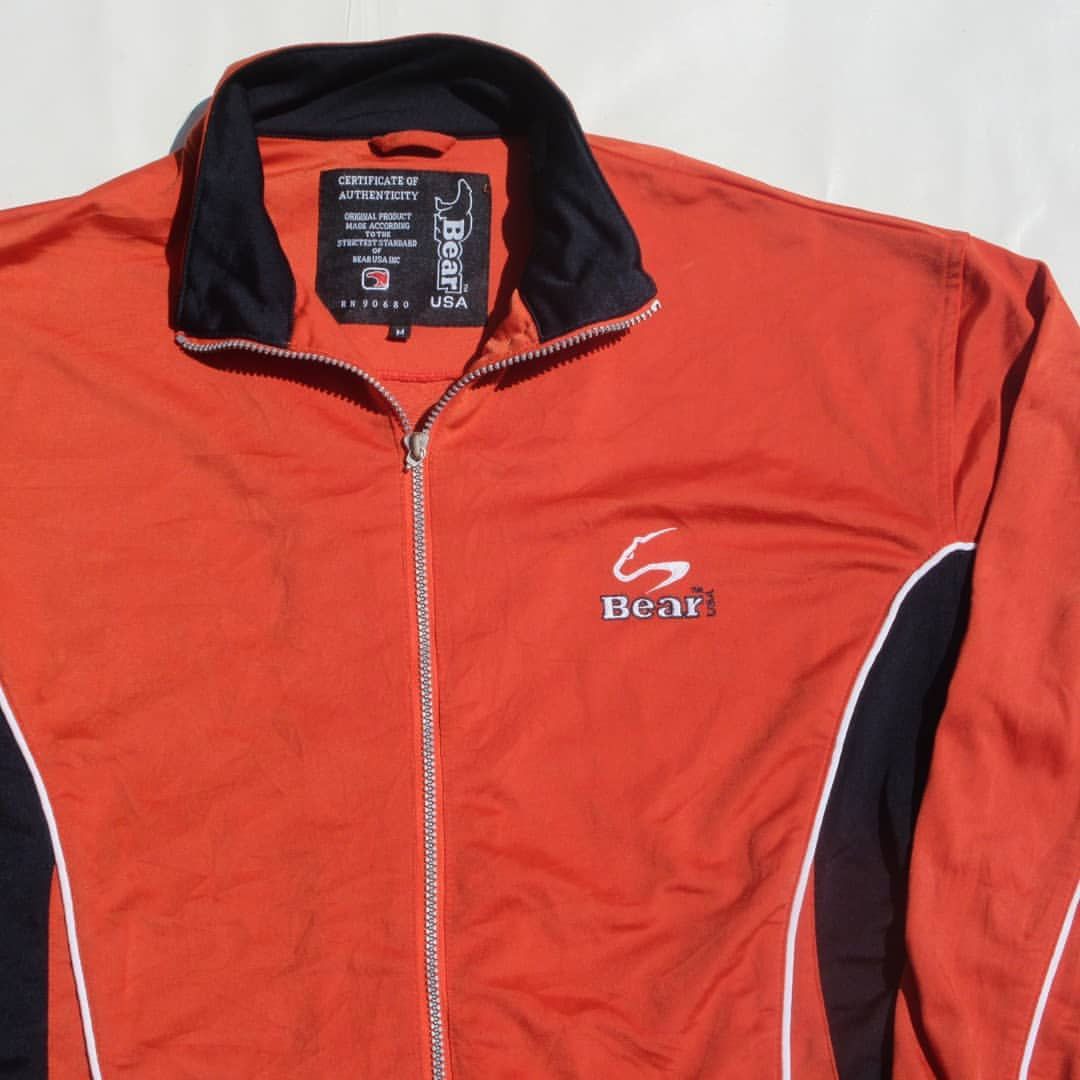 Vintage Bear Usa this Wildlife outdoor tracktop light jacket Nylon Size US L / EU 52-54 / 3 - 2 Thumbnail