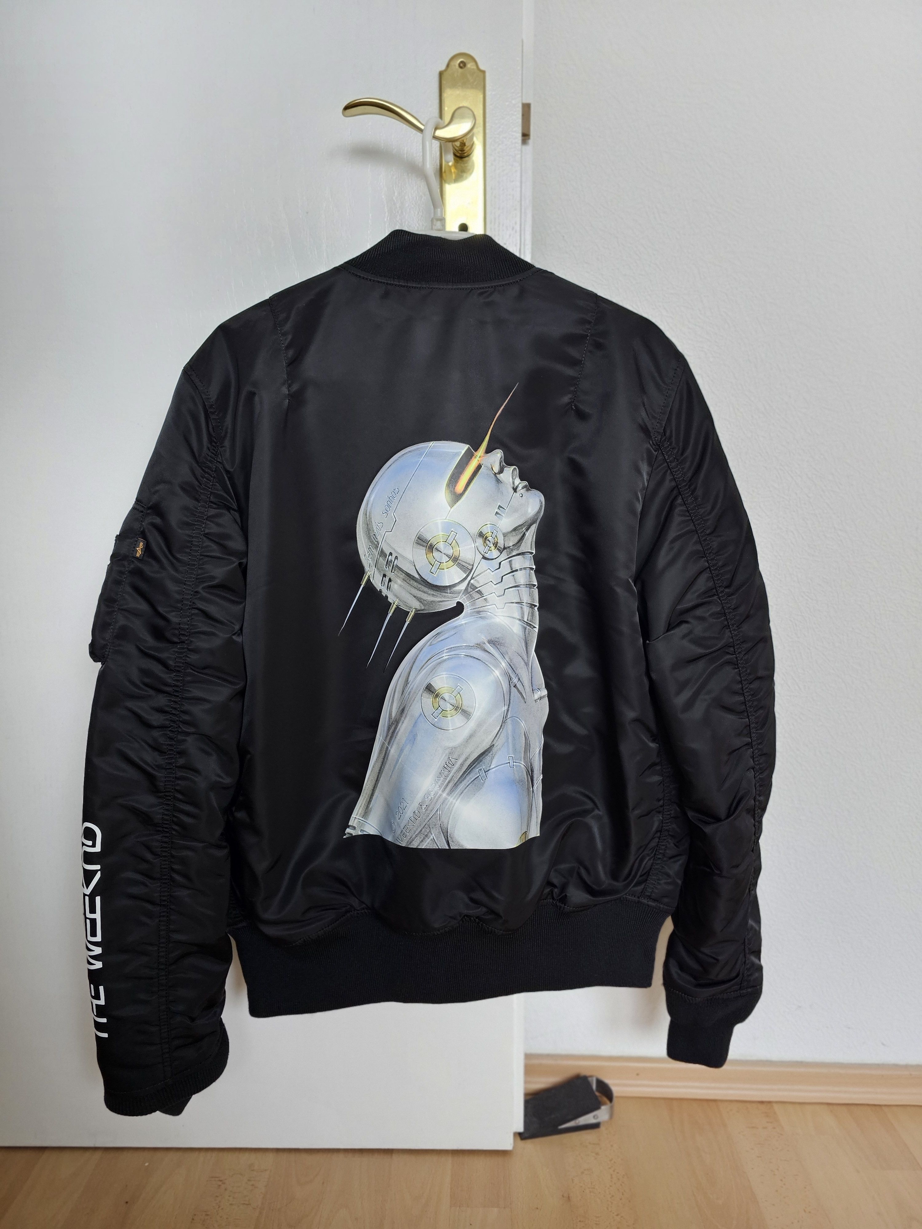 Alpha Industries Hajime Sorayama x The Weeknd XO Echoes Of Silence Bomber Grailed