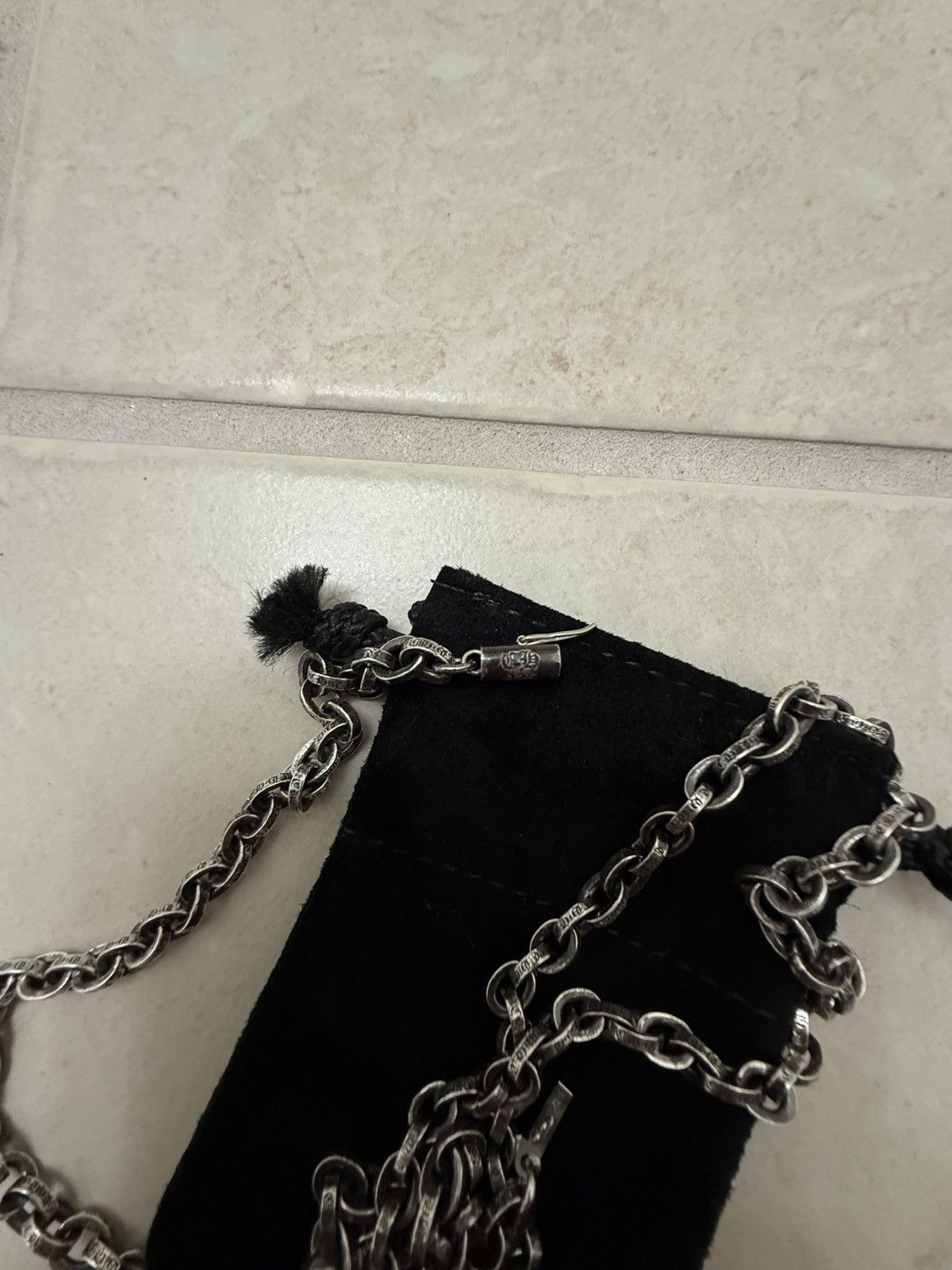 Chrome Hearts Chrome Hearts 24” Paper Chain Necklace .925 Silver New Size ONE SIZE - 10 Thumbnail