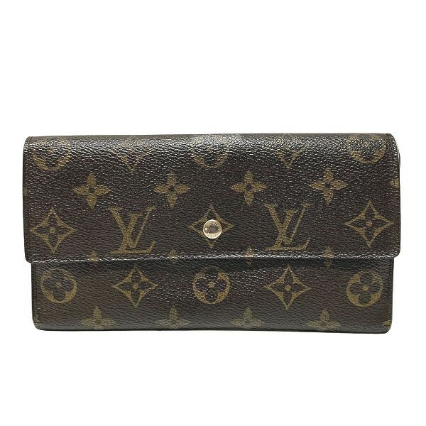 Louis Vuitton Louis Vuitton Louis Vuitton Portefeuille International Monogram Long Wallet Canvas Long Wallet M61217 Size ONE SIZE - 1 Thumbnail
