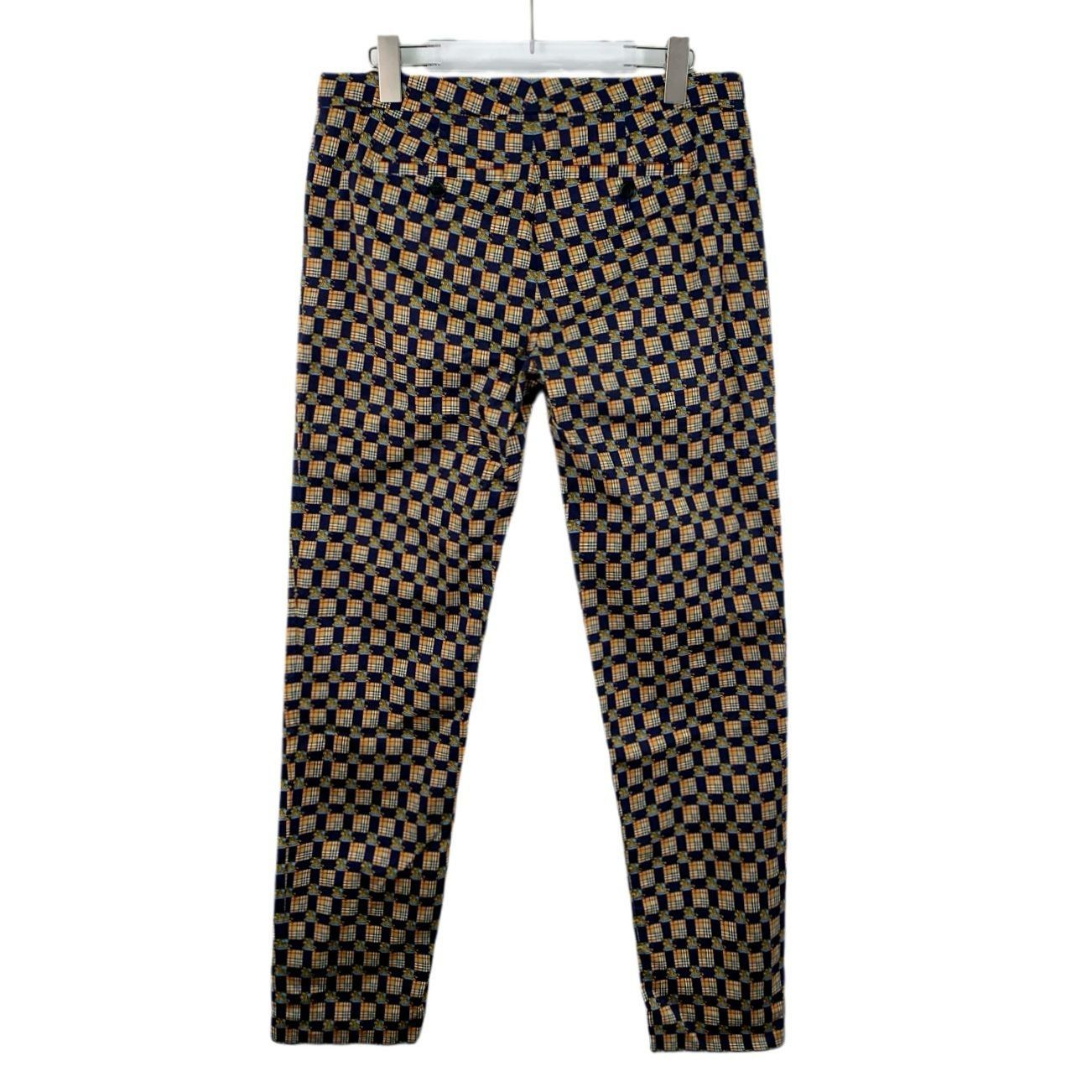 Burberry Burberry Womens Checkered Cotton Trousers UK 10 US 8 IT 42 B Size 30" / US 8 / IT 44 - 6 Thumbnail