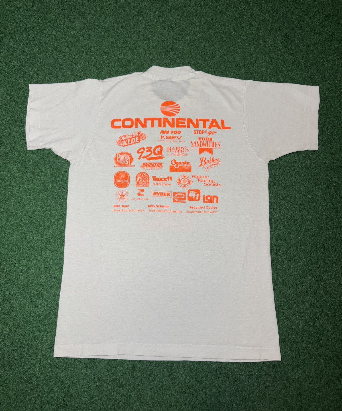 Vintage Vintage 90s Bike Fest October Pumpkin Jack O Latern T Shirt Size US M / EU 48-50 / 2 - 4 Thumbnail