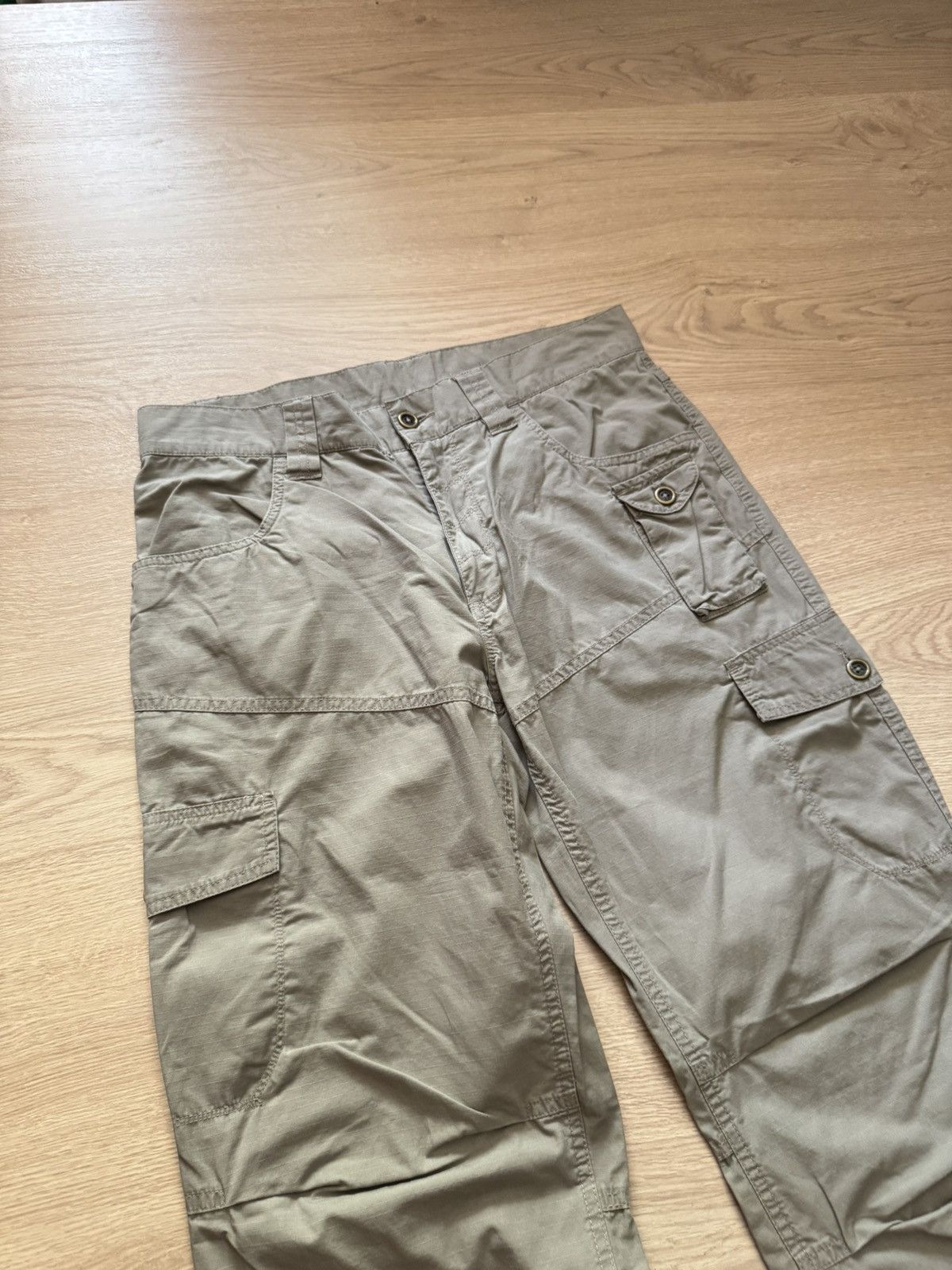 Vintage Vintage 00’s y2k Baggy Cargo Japanese Pants Size US 34 / EU 50 - 2 Thumbnail