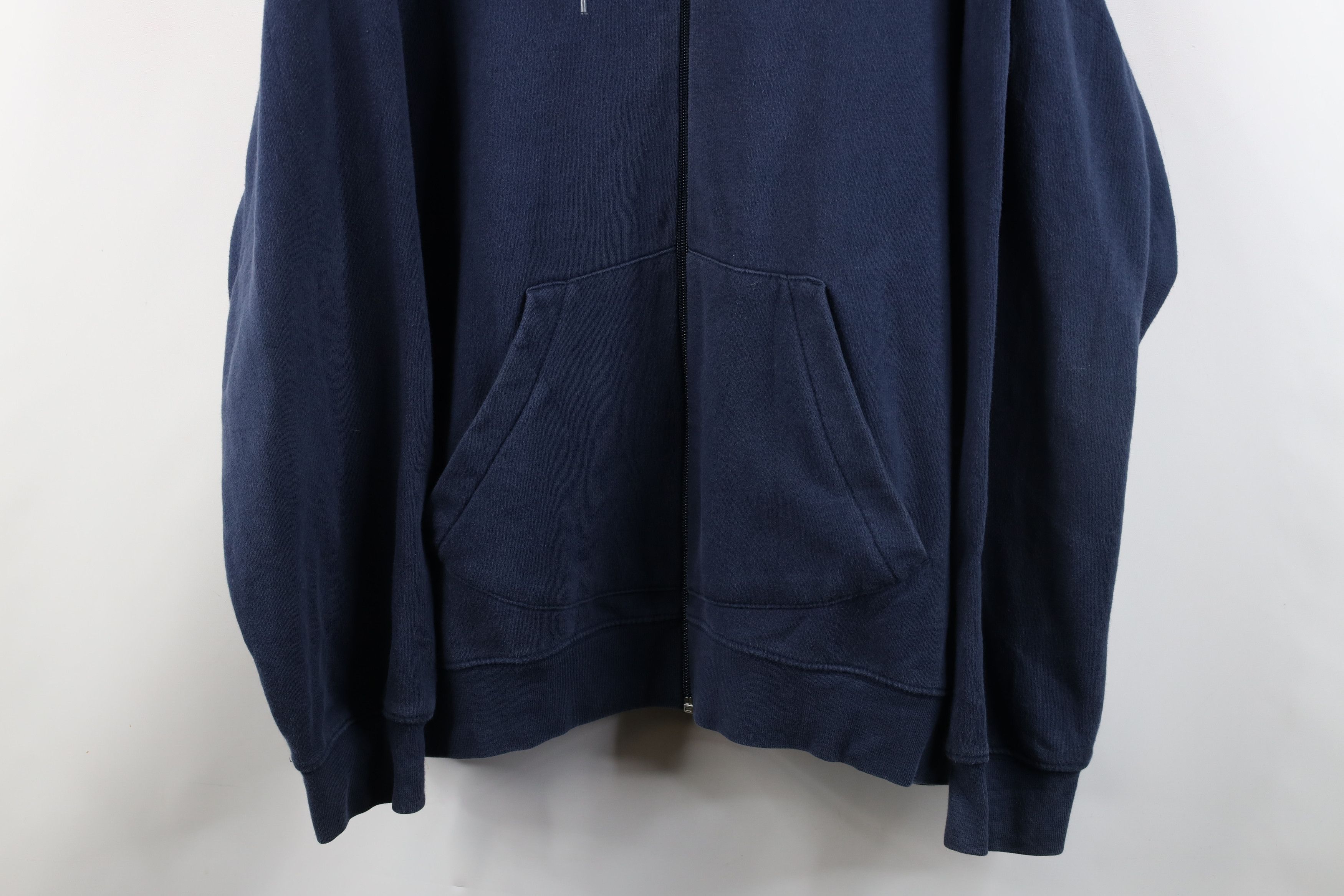Nike × Vintage Vintage Y2K Nike Travis Scott Mini Swoosh Full Zip Hoodie Size US XL / EU 56 / 4 - 3 Thumbnail