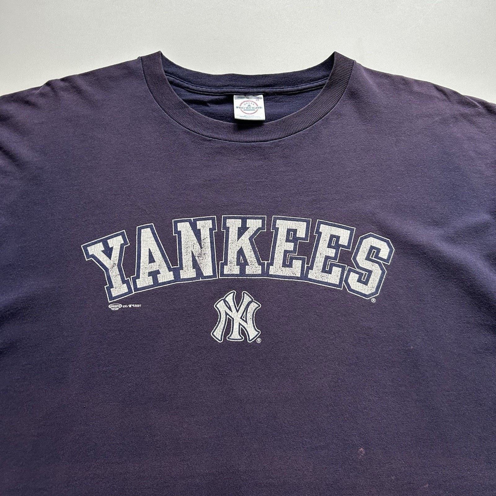 Delta Vintage New York Yankees T-Shirt XL Y2K 2001 MLB Sun Faded Size US XL / EU 56 / 4 - 2 Thumbnail