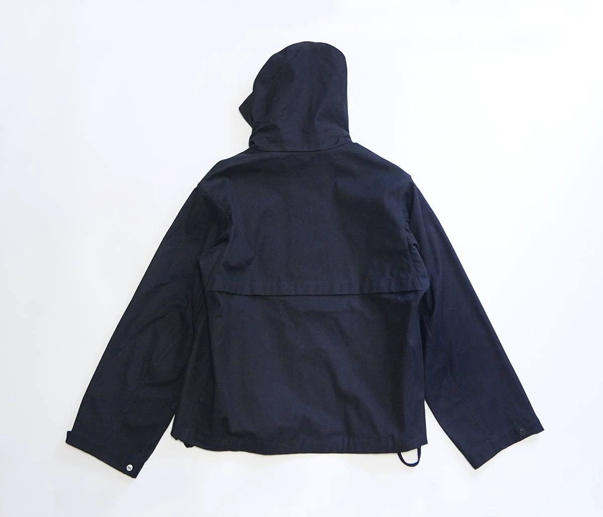 3MAN 3MAN SPORTS JACKET UK Made Cotton Canvas Hooded Black L Size US L / EU 52-54 / 3 - 3 Thumbnail