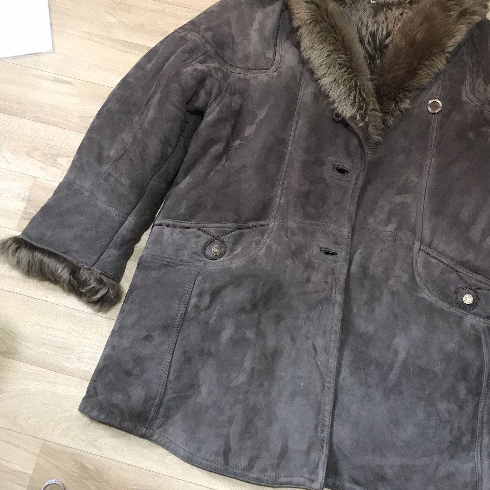 The Unbranded Brand vintage Afghan Coat Shearling Sheepskin Penny Lane Y2K Fur Size XXL / US 16-18 / IT 52-54 - 4 Thumbnail