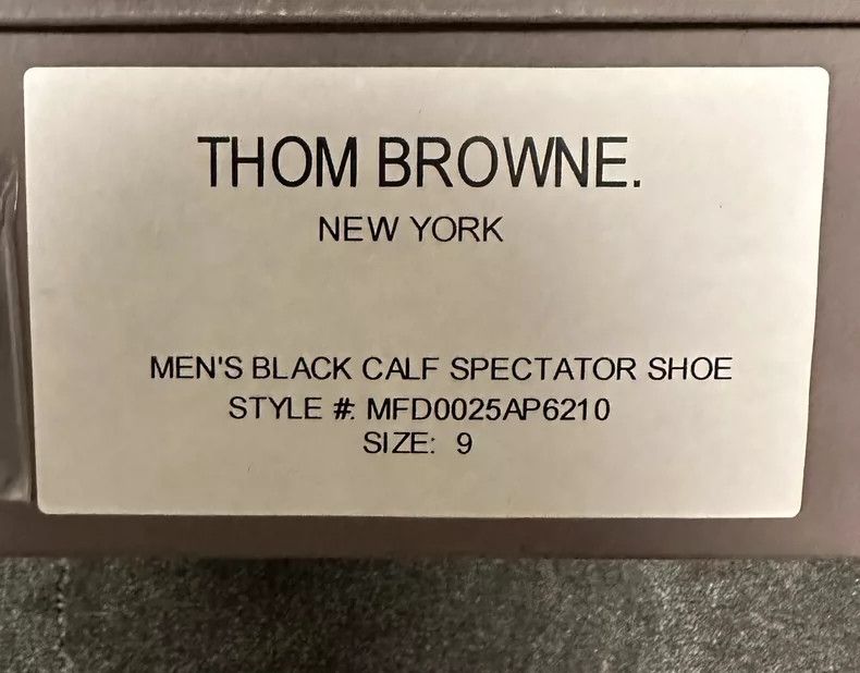 Thom Browne Thom Browne Watch the leather Oxford shoes Size US 9 / EU 42 - 3 Thumbnail