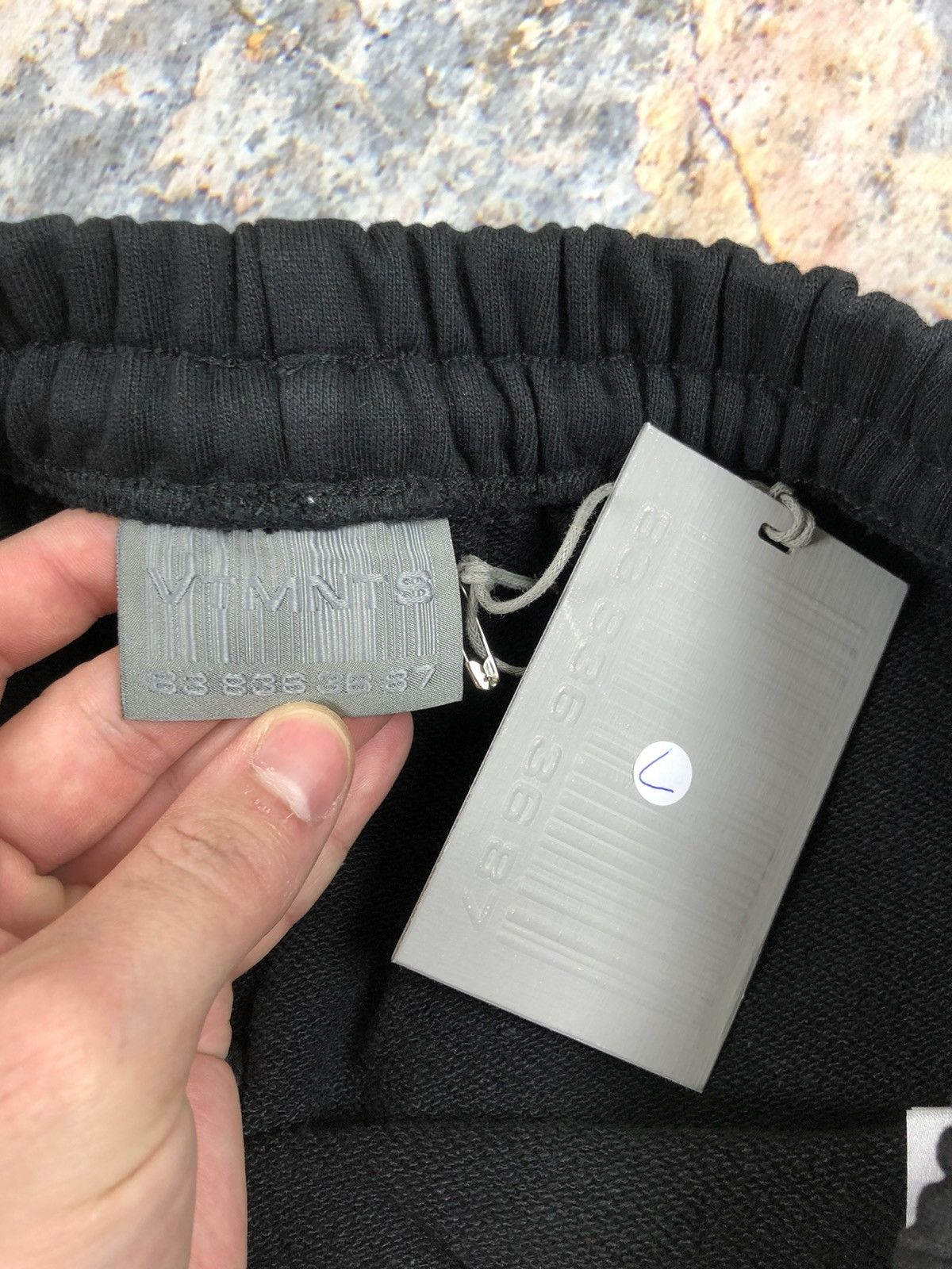 VTMNTS VTMNTS barcode zip casual new sweatpants pants RRP1280$ Size US 33 - 4 Thumbnail