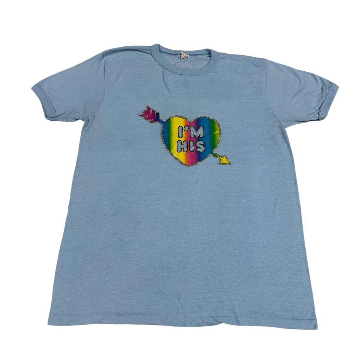 Vintage Vintage Ringer Rainbow Print Big Logo Shirt Size US M / EU 48-50 / 2 - 1 Thumbnail