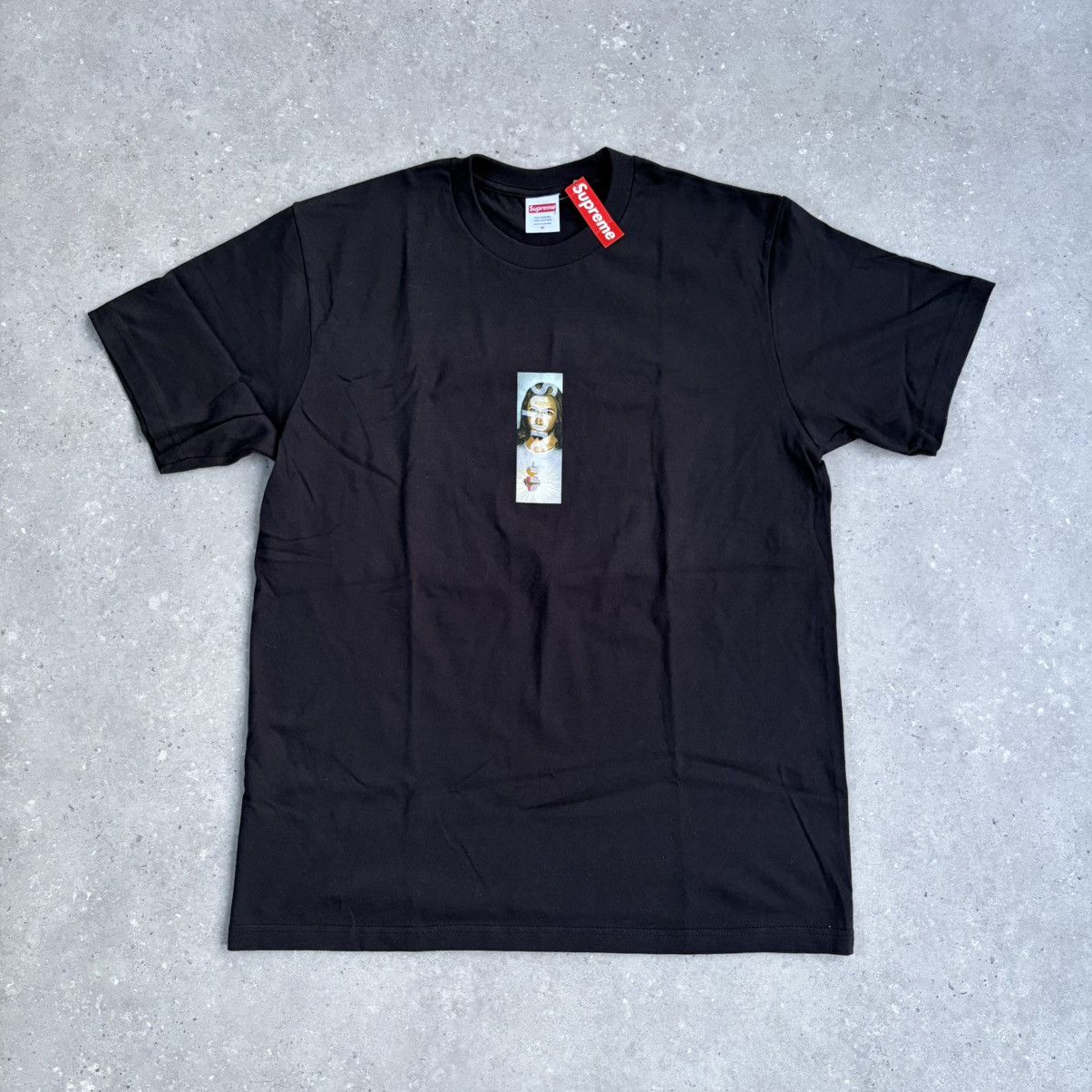 Burberry × Supreme Supreme x Burberry Box Logo Tee Black | Grailed
