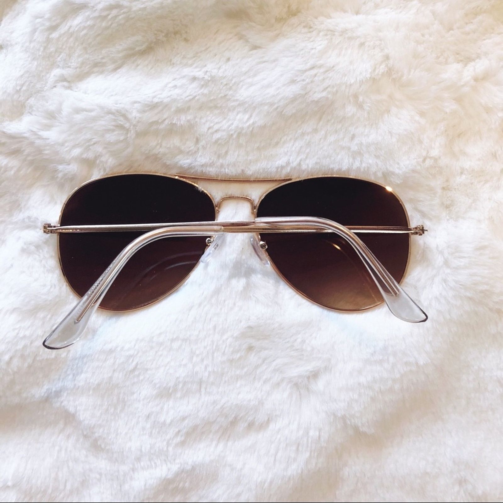 Other Georgia Dark Brown Aviator Sunglasses Size ONE SIZE - 9 Thumbnail