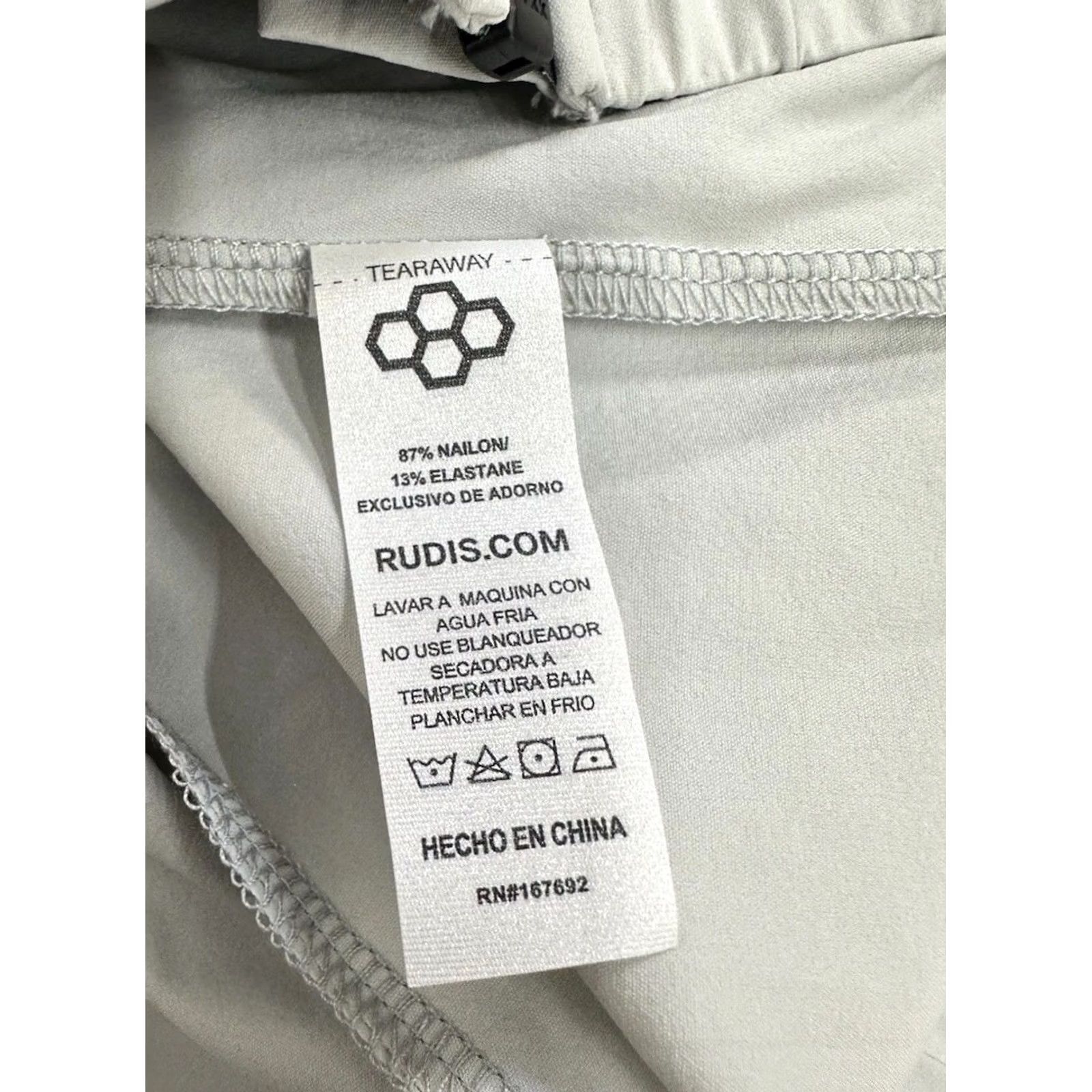 Vintage RUDIS Uniform Jacket Full Zip Performance SCHOOL LOGOS Men's XL Gray Size US XL / EU 56 / 4 - 5 Thumbnail