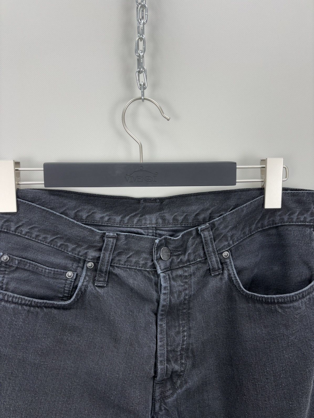 Carhartt Mens jeans Carhartt Size 31x32 Color Black Size US 31 - 4 Thumbnail
