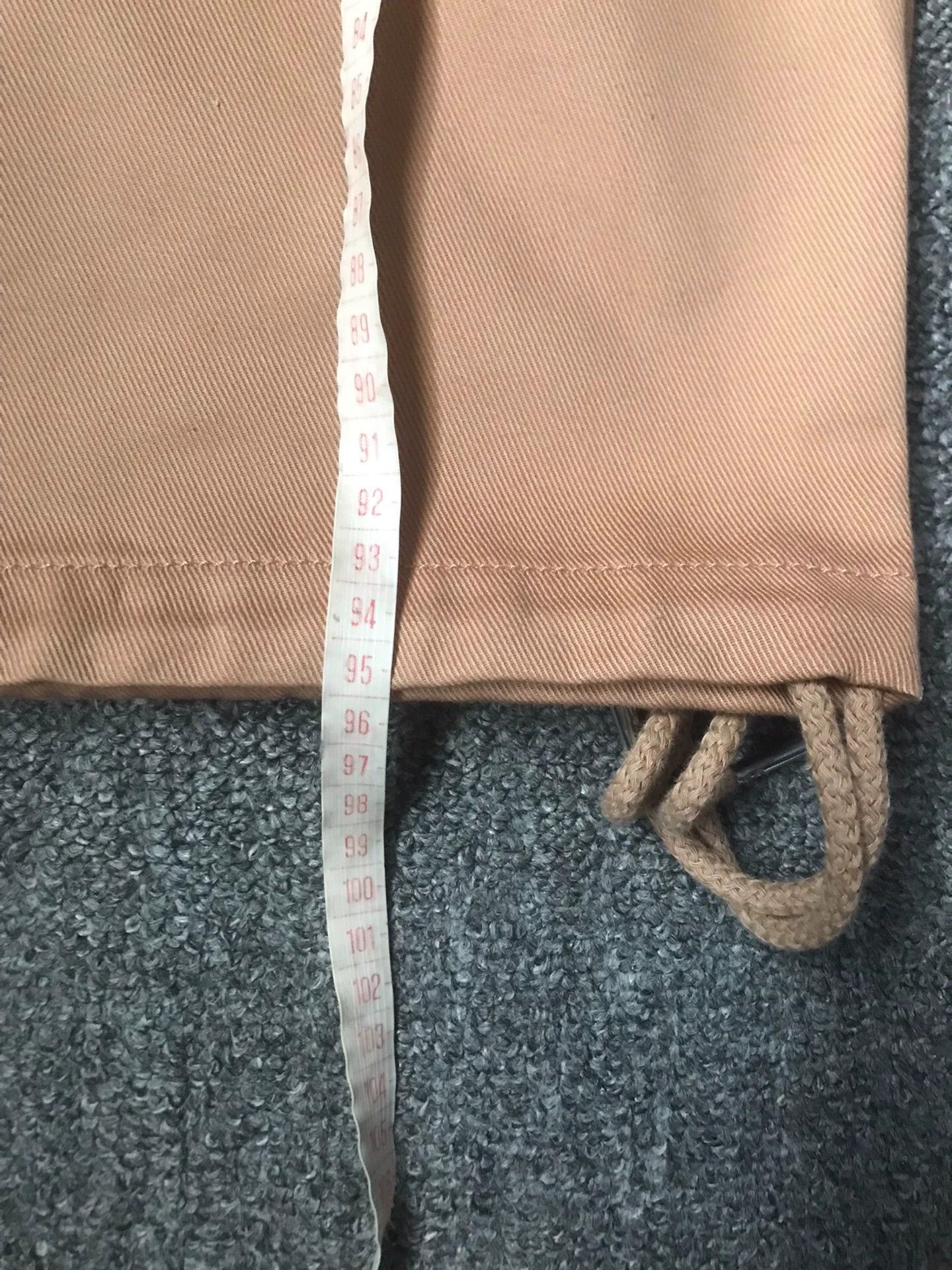 AMI Ami New L Cotton Cargo Pants Drawstring Cuffs Size US 34 / EU 50 - 9 Thumbnail