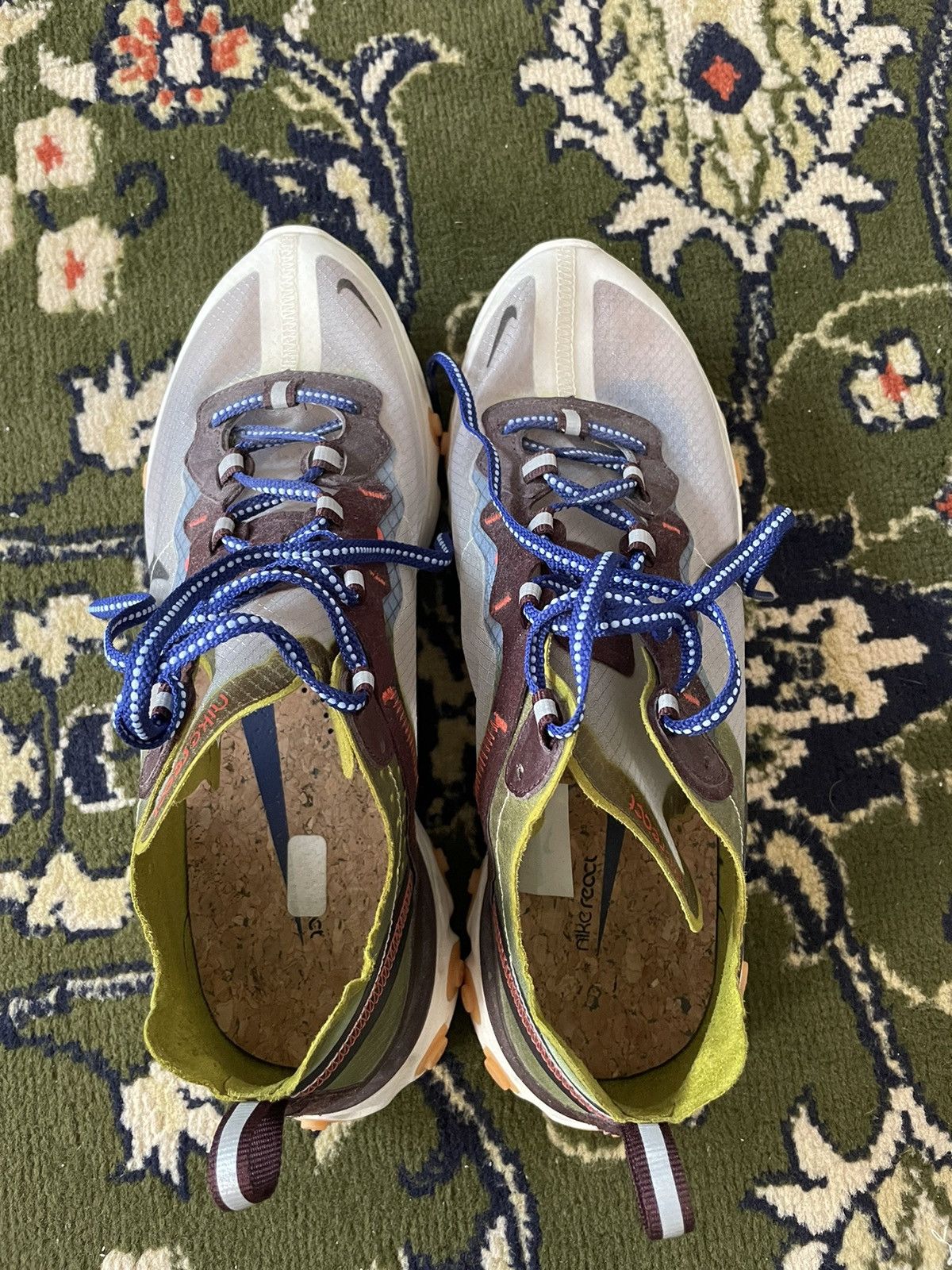 Nike Nike React Element ‘87 Moss Size US 9.5 / EU 42-43 - 3 Thumbnail